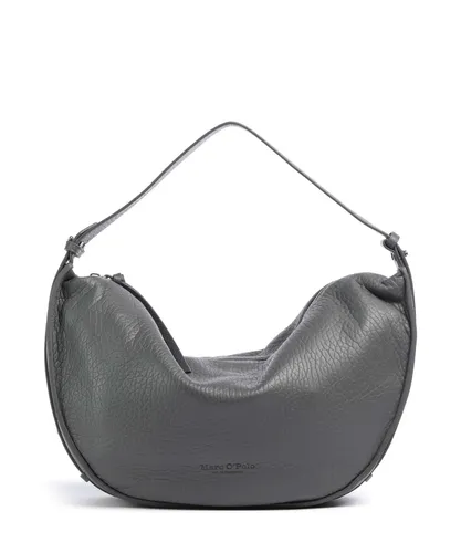 Marc O'Polo Aamu M Beuteltasche - Damen in Grau - Stilvolle Beuteltasche aus hochwertigem Schafsleder, ideal für den täglichen Gebrauch und mit praktischem Platzangebot.