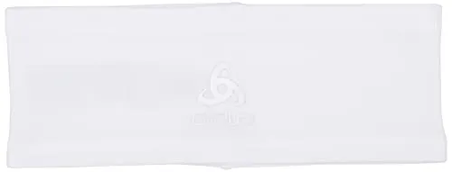 Odlo Unisex Stirnband Polyknit Light Eco Headband 762690 in weiß von ODLO