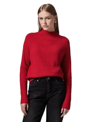 Street One Studio Strickpullover - Damenpullover Turtleneck Langarm aus weichem Baumwollmix, ideal für einen dezenten und bequemen Look