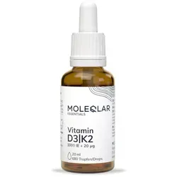 Moleqlar Vitamin D3/K2 1000 I.E.+20 Μg Tropfen