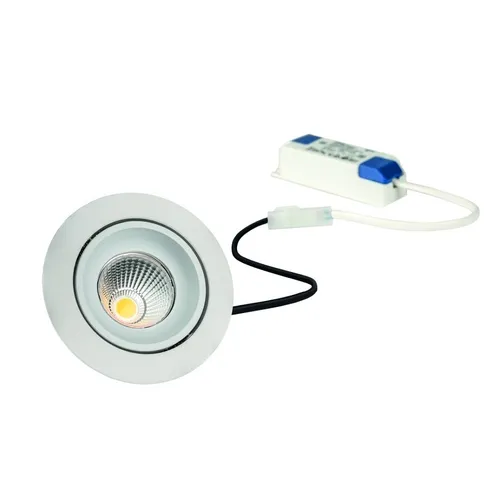 LED Einbaustrahler-Set GAIL ON/OFF, IP40, Plug&Play, 6W 3000K 718lm 36°, schaltb