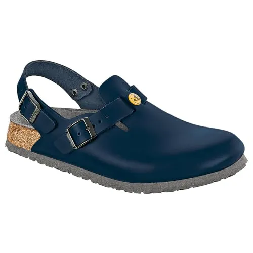 Birkenstock ESD-Clog Tokio Clog blau - Arbeits- & Schutzkleidung, leicht mit nur 639 g und antistatischer Funktion für sicheren Komfort am Arbeitsplatz.