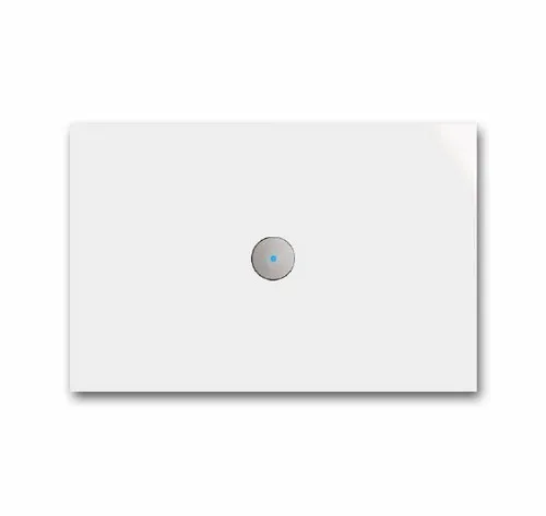 Busch-Jaeger 6340-24G-101 Bedienelement 1-fach, Busch priOn - Smart Home Bedienelement zur individuellen Steuerung von Beleuchtung und Jalousien, mit freiprogrammierbarem Farbkonzept für einfache Funktionserkennung.