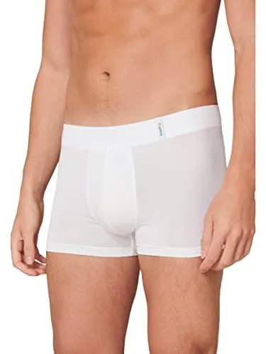 Retroshorts für Herren: Blauer Retro Short - 1er Pack aus weicher Baumwollmischung mit elastischem Bundgummi für höchsten Tragekomfort – perfekt für entspannte Tage!
