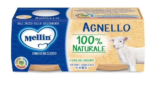 Homogenisiertes Fleisch Lamm Mellin 2x80g von DANONE NUTRICIA SpA SOC.BEN.