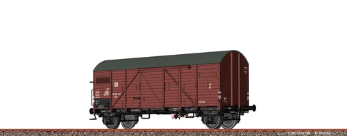 Brawa 50724 Gedeckter Güterwagen Gms DR 1:87 Spur H0 DC Neu