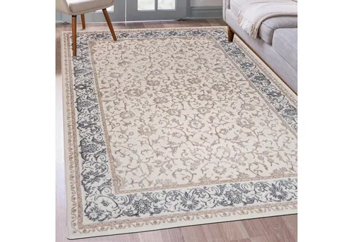 Mazovia Designteppich Modern Abstrakt Teppich für Wohnzimmer Schlafzimmer Büro - Kurzflor, 140 x 200 cm, Fußbodenheizung