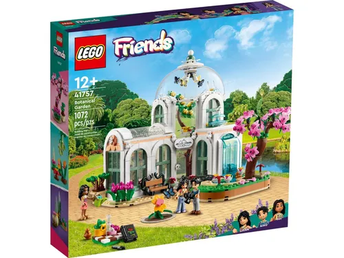 LEGO Friends 41757 Botanischer Garten - spektakuläres Bauset mit drehender Kuppel und Schmetterlingen, ideal für Pflanzenliebhaber und kreative Bauprojekte