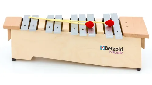 Betzold Sopran-Metallophon, Tonumfang: chromatische Ergänzung