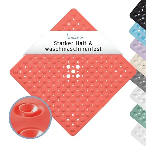 Badematten & Badteppiche Orange von TONIAMO