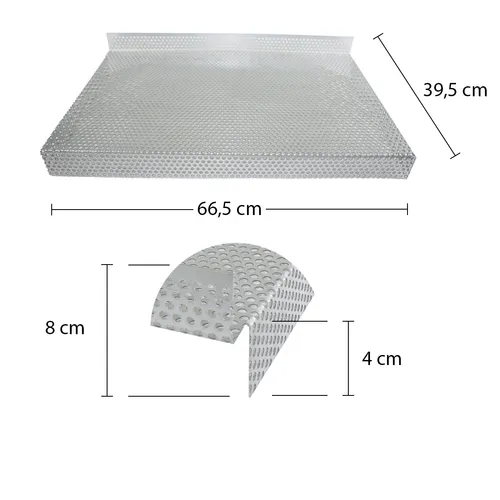 67x40cm Kaminrost Ascherost Ofenrost Brennrost Feuerbock Kohlerost Feuerrost
