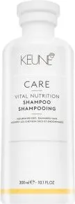 Keune Care line Vital Nutrition Shampoo 300ml - Shampoo für vitalisiertes Haar, spendet intensive Feuchtigkeit und sorgt für glänzende, gesunde Locken.