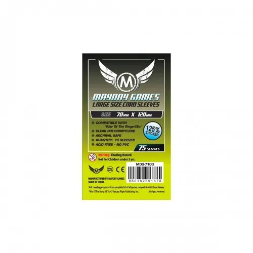 Special Order Custom WOTR-CE Sleeves (75) - 70 x 120mm -7100