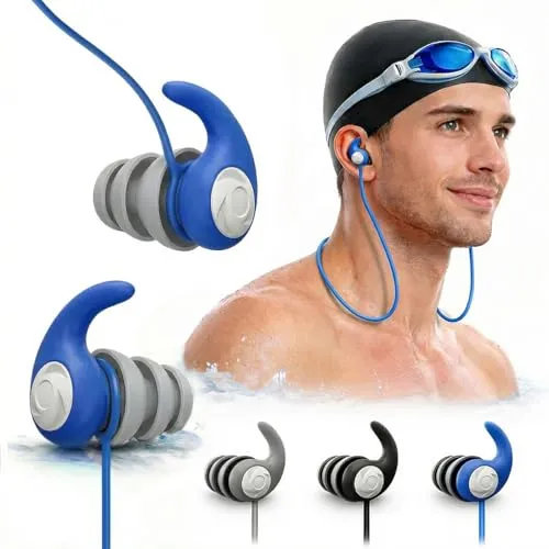 Schwimm Ohrstöpsel für Erwachsene mit Schnur