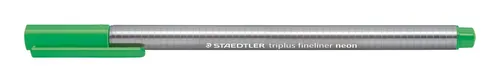 STAEDTLER Malstift Staedtler triplus fineliner neon grün