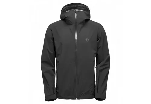 Black Diamond Herren Stormline Stretch Regenjacke - Funktionsjacke mit 10.000 mm Wasserdichtigkeit und Atmungsaktivität. Ideal für Outdoor-Aktivitäten, bietet Stretch-Stoff für höchsten Komfort und eine kletterhelmkompatible Kapuze.