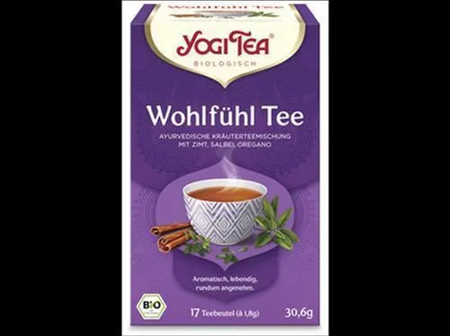 Yogi Tea®, Yogi Tea GmbH  3x Yogi Tea® Wohlfühl Tee Bio 17x1,8g