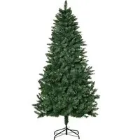Furnicato Künstlicher Weihnachtsbaum Kieferbaum 180 cm - Holen Sie sich die festliche Stimmung nach Hause mit diesem 180 cm hohen künstlichen Weihnachtsbaum. Mit 724 realistisch aussehenden Zweigen und einem stabilen Metallgestell ist er einfach aufzubauen und ideal für die Weihnachtsdekoration.