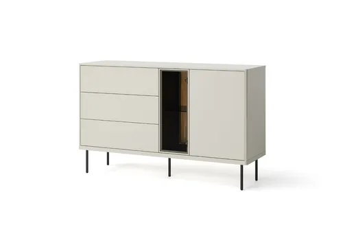 Sideboard EPIRO EP-03 Kommode 134 cm x 83 cm x 41 cm Kaschmir