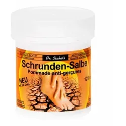 Schrundensalbe - Arzneimittel zur schnellen Regeneration von rissiger und spröder Haut. Ideal für Füße, Hände und Ellenbogen – sorgt für Geschmeidigkeit und Schutz.