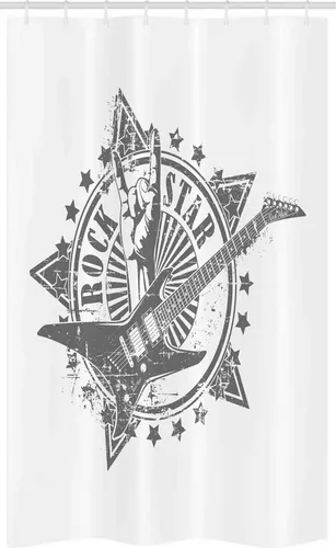 Duschvorhänge Grau von Abakuhaus