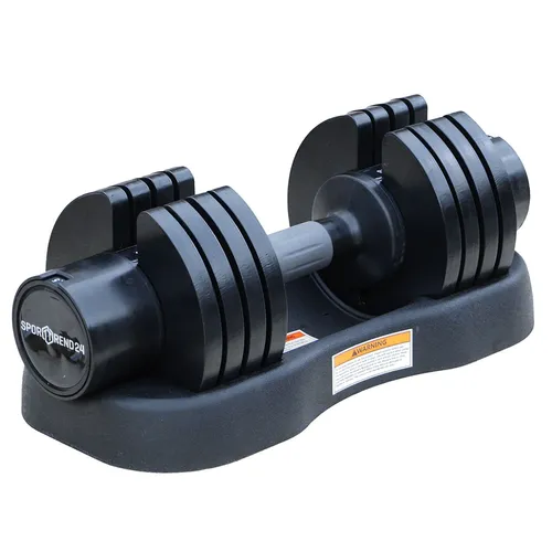 Verstellbare Hantel 25KG | Kompakthantel für Fitness - Kurzhanteln mit einstellbarem Gewicht bis 25KG, ideal für individuelles Training und Platzersparnis im Home Gym.