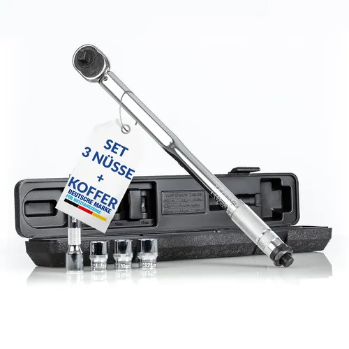 Drehmomentschlüssel 1/2 Zoll 40-210Nm 17 19 21mm Drehmoment Werkzeug Stecknüsse