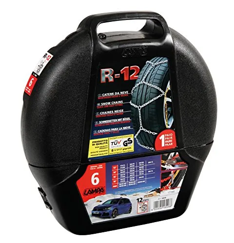 Lampa 16030 Schneeketten 12 mm, 2 Stück