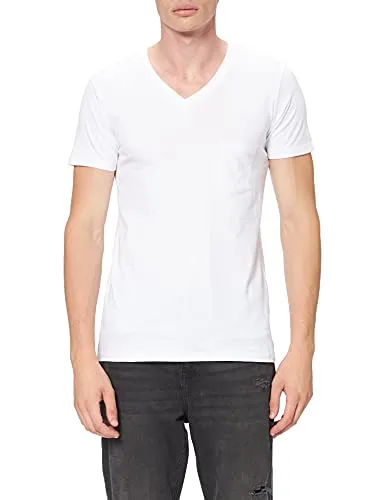 Urban Classics Herren Tb497-00220 T-Shirt, Blanco, XL