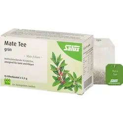 Mate TEE grün Kräutertee Bio Salus 15 St - Tees: Bio-zertifizierter Kräutertee mit Mate-Folium für einen natürlichen Energieschub und gesunden Genuss.