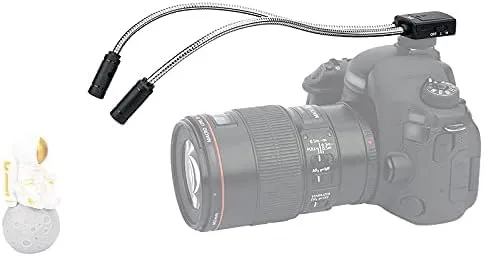 JJC Schwanenhals LED Macro Blitz Light ersetzen Olympus mal-1 Makro Arm Licht for Digitalkameras Insekten Pflanzen Schmuck Makrofotografie - Makro LED Ringblitz