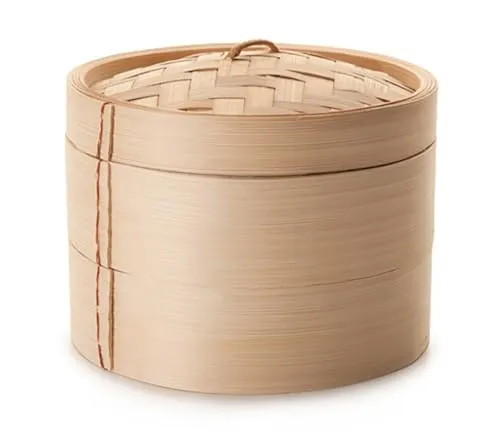 Ibili Bambus-Dampfgarer 26 cm Beige