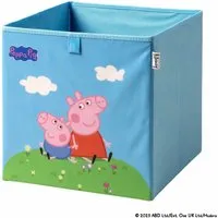 Lifeney Aufbewahrungsbox Peppa Pig Peppa & George, 33x33x33cm 833667