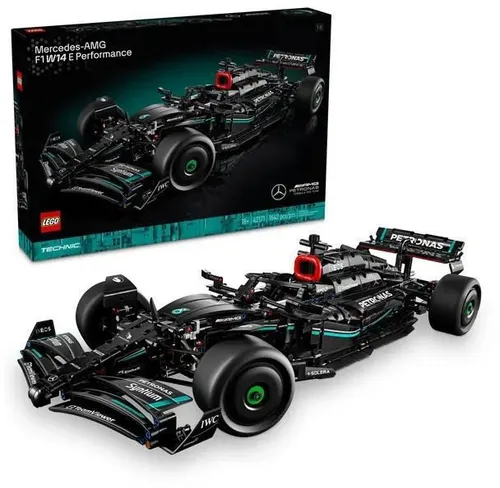 LEGO Technic Mercedes-AMG F1 W14 E Performance - Maßstabsgetreues 1:8 Modell mit funktionierender Lenkung, 1642 Teile für anspruchsvolle Bauprojekte und als Sammlerstück ideal für Motorsportfans