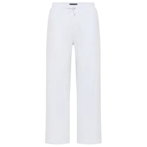 ELBSAND - Damen Sanna 7/8 Hose - Weiße Freizeithose Gr. XS - Bequeme 7/8 Sweathose mit Kordelzug für lässige Freizeitlooks. Farbe: Weiß, Größe: XS. Hergestellt aus 93% Baumwolle und 7% Elasthan für optimalen Sitz. Entdecken Sie weitere ELBSAND Angebote im Bergfreunde.de Online-Shop!