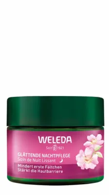 Weleda Glättende Nachtpflege Wildrose & Weißer Tee von Weleda