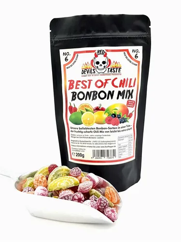 No.06 Bonbon MIX Der fruchtige Schärfe Mix in rot von RED DEVILS TASTE