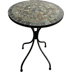 Mediterraner Mosaik Tisch Stern Design 60 x 70 cm