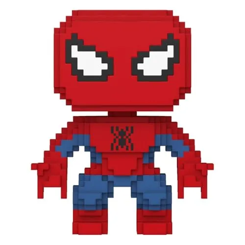 Funko Pop! Marvel: 8-Bit - Spider-Man - Marvel Comics - Vinyl-Sammelfigur - Geschenkidee - Offizielle Handelswaren - Spielzeug Für Kinder und Erwachsene - Comic Books Fans