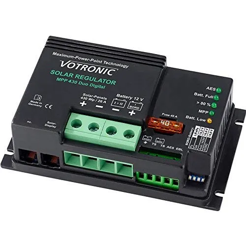 Votronic MPP 430 Duo Digital Solarladeregler f. 2 Akkus von ArkiFACE
