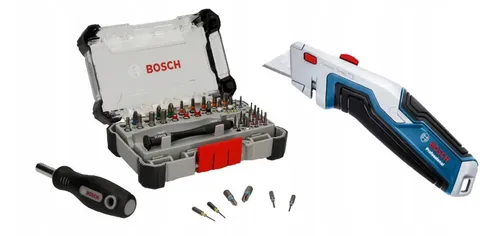Bosch Professional Schrauberbit-Set Precision 42-tlg. mit Teppichmesser