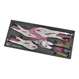 Kraftwerk EVA3 Gripzangen-/Blechschere-Schale 4-teilig von KRAFTWERK