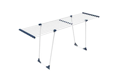 CasaSi Wäscheständer 20m - Ausziehbar und TÜV-SÜD geprüft - Wäscheständer mit 10-20 Meter Trockenlänge, ideal für große Wäschestücke wie Bettlaken. Robuste Stahlkonstruktion, epoxidpulverbeschichtet für Langlebigkeit.