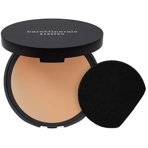 bareMinerals 24H Skin-Perfecting Powder Foundation Light 20 Neutral - Make-up für einen natürlichen, mattierten Teint mit 24 Stunden Halt. Ideal für empfindliche Haut, spendet Feuchtigkeit und kaschiert Unregelmäßigkeiten.