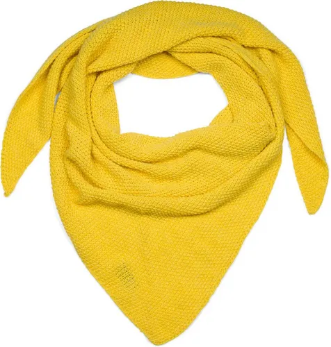 styleBREAKER Damen Strick Dreieckstuch in gelb von styleBREAKER