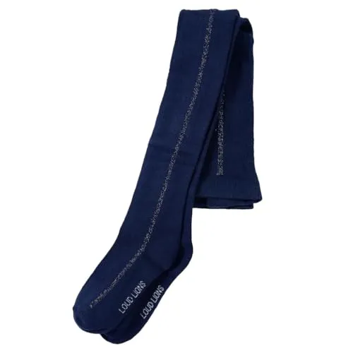vidaXL Kinderstrumpfhose Strumpfhose Kinder Thermo Strickstrumpfhose Marineblau 128