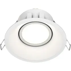 Maytoni Strahler, Weiß, Metall, 4.5 cm, CE, schwenkbar, gleichmäßige Lichtverteilung, Lampen & Leuchten, Innenbeleuchtung, Spots & Strahler, Deckenspots