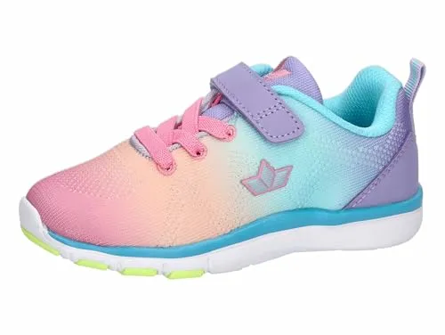 Lico Colour VS Sneaker - Rosa/Lila/Türkis, 39 EU - Sneaker mit leichter CME-Laufsohle, ideal für den Alltag und sportliche Aktivitäten.