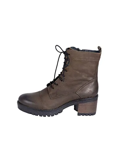 Apple of Eden® Stiefel Damen Amy | Eleganter Schnürboot aus hochwertigem Leder - Eleganter Schnürboot aus 100% vegetabil gegerbtem Rindsleder. Mit weicher Memory Foam Fußpolsterung für hohen Tragekomfort. Ideal für stilvolle Auftritte. Hergestellt in Portugal.