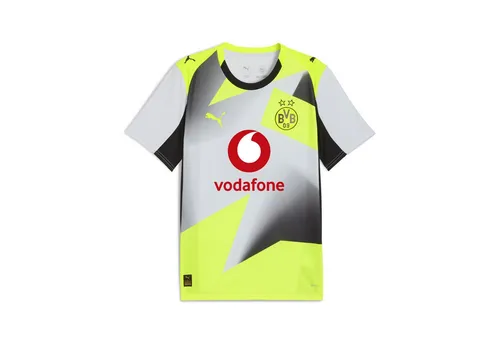 Puma BVB Auswärts Trikot Replica mit Sponsor (4XL) (946424) - Stylisches Puma BVB Auswärts Trikot Replica (4XL) mit Sponsor. Ideal für Fans, die ihre Leidenschaft zeigen möchten. Hochwertige Verarbeitung für angenehmen Tragekomfort.